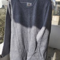 Нова блуза пуловер голям размер на етикета пише 6XL нова с етикет сива ПОДАРЪК ЗА КОЛЕДА НОВА ГОДИНА, снимка 3 - Блузи с дълъг ръкав и пуловери - 43172634