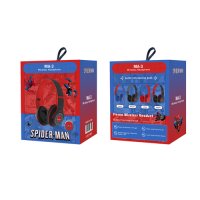 Светещи безжични слушалки Spider-man, снимка 2 - Bluetooth слушалки - 43682799