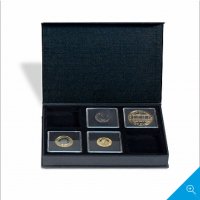 кутии за съхранение и презентиране на монети в капсули QUADRUM, снимка 6 - Нумизматика и бонистика - 28388484