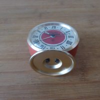 Колекционерски будилник часовник Слава на кирилица червен, снимка 12 - Антикварни и старинни предмети - 44003630