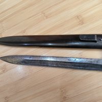 Щик нож Манлихер М-95 с мушка, снимка 5 - Антикварни и старинни предмети - 43224512