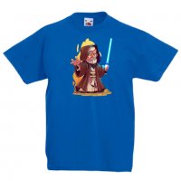 Детска тениска Star Wars Obi Wan Star Wars,Игра,Изненада,Подарък,, снимка 3 - Детски Блузи и туники - 36667358
