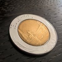 Монета - Италия - 500 лири | 1988г., снимка 1 - Нумизматика и бонистика - 33188526