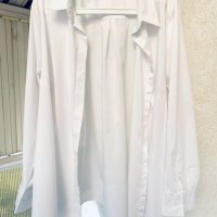 Голяма бяла риза ULLA POPKEN , снимка 3 - Ризи - 38250326