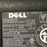 DELL Ultra Slim 40W оригинално зарядно (19,5V,2,31A,45W), снимка 6 - Кабели и адаптери - 32942236