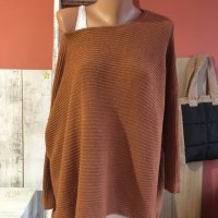 🧡Обемен пуловвр🥾с/м/л/хл👜, снимка 1 - Блузи с дълъг ръкав и пуловери - 43058786