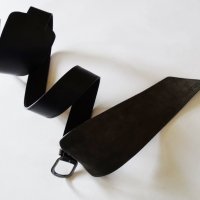 GUESS Made in Italy Leather Belt Дамски Колан Естествена Кожа M (90), снимка 2 - Колани - 26747483
