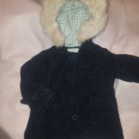 Детско палто с пух 80см ZARA, снимка 1 - Бебешки якета и елеци - 43271135