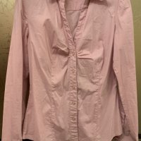 Продавам елегантна риза в розово .  , снимка 6 - Блузи с дълъг ръкав и пуловери - 39932670