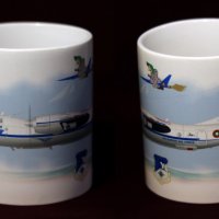 Сувенирна чаша Транспортна авиация ВВС България, снимка 2 - Други - 37685634