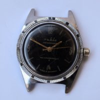 Мъжки Механичен Германски часовник Ruhla Рухла Водолаз водоустойчив, снимка 1 - Антикварни и старинни предмети - 43437107