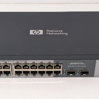 Управляем Суич 24 порта Managed Switch HP 1810-24G J9450A, снимка 1 - Суичове - 44901246