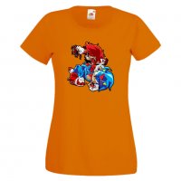 Дамска тениска Mario Zombie VS Sonic Zombie Игра,Изненада,Подарък,Празник,Повод, снимка 11 - Тениски - 37238635