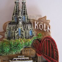 Магнит от Кьолн, Германия, снимка 1 - Колекции - 43329400