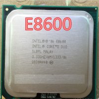 Core 2 Duo CPU Dual Двуядрени процесори Socket 775 сокет 775, снимка 1 - Процесори - 38960839