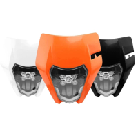 Маска с фар KTM EXC/XC-W EXCF - 07-20 Година ЛЕД LED маска за KTM, снимка 1 - Аксесоари и консумативи - 44905291