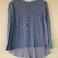 Блуза Zara с интересен гръб, снимка 3 - Блузи с дълъг ръкав и пуловери - 39247807