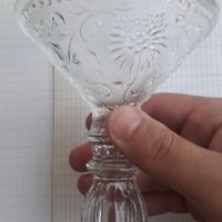 Стъклена Купа и малък поднос, снимка 1 - Чинии - 40478736