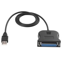 ANIMABG Преходник USB към 25 Pin DB25 за да свържете принтер плотер ксерокс индустриални машини и др, снимка 1 - Кабели и адаптери - 44059776