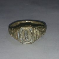 Стар пръстен уникат сачан - 67321, снимка 1 - Пръстени - 28988876