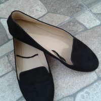 Чисто нови черни балеринки Н,М № 38., снимка 2 - Дамски ежедневни обувки - 28758798