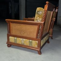 Кресла с дърворезба Германия, снимка 3 - Антикварни и старинни предмети - 43452800
