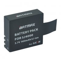 Батерия за SJCAM, Sj4000, SJCAM SJ4000, SJ5000, SJ6000, SJ8000, EKEN 4K, H8, H9, PG900, PG1050 , снимка 3 - Батерии, зарядни - 33619665