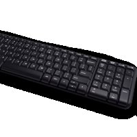 Клавиатура с мишка Безжична Logitech MK220 черна Deskset Wireless, снимка 3 - Клавиатури и мишки - 33657730