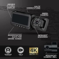 Dashcam 4K - UHD Камера с висока разделителна способност, снимка 6 - Камери - 40843618