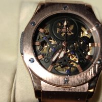Мъжки луксозен часовник Hublot Big Bang Geneve Vendome Skeleton , снимка 12 - Мъжки - 32515646
