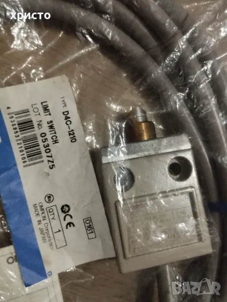 Omron D4C-1210 limit switch омрон краен изключвател, снимка 1