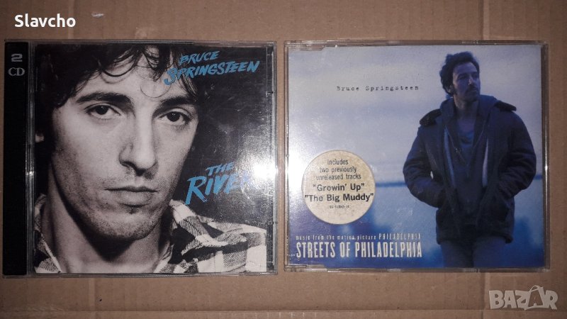Компакт дискове на - BRUCE SPRINGSTEEN-The River (2CD)/ Streets Of Philadelphia 1994, снимка 1