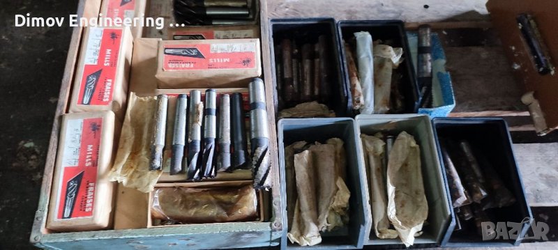 Палцови фрези с конусна опашка , снимка 1