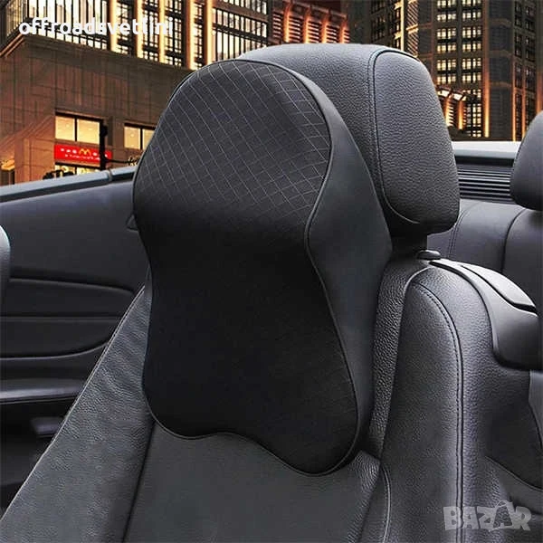 Ергономична възглавница за врат с 3D мемори пяна, снимка 1