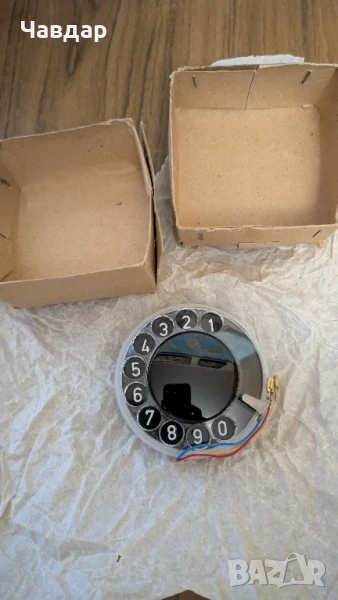 Номероизбирателен механизъм за ретро телефон., снимка 1