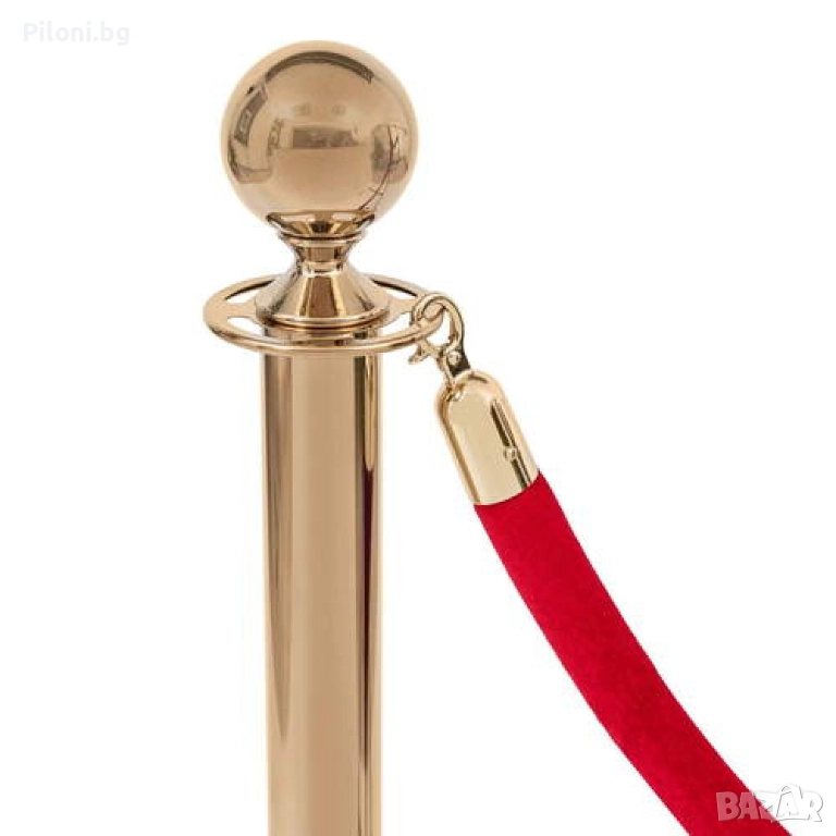 Ограничителен стопер с въже с цвят по избор, снимка 1