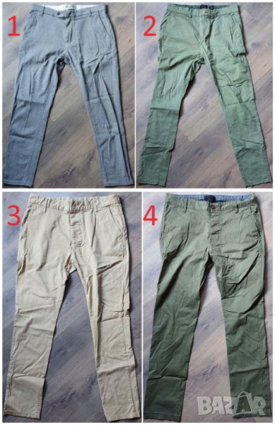 Bershka, Pull&Bear, Shaping New Tomorrow мъжки панталони, чино, дънки, снимка 1