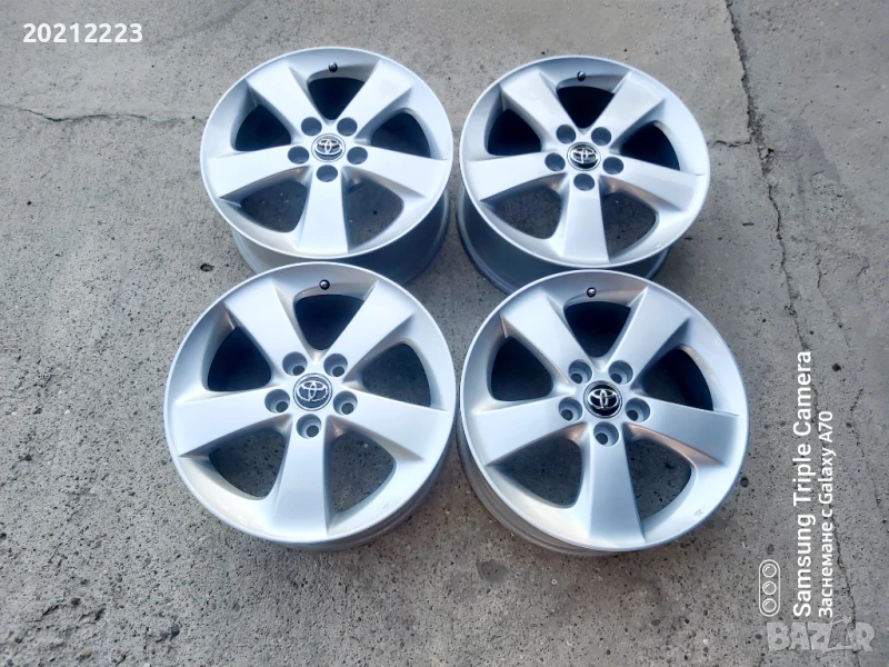 4 броя алуминиеви джанти за Toyota Auris,Toyota Corolla 17, снимка 1