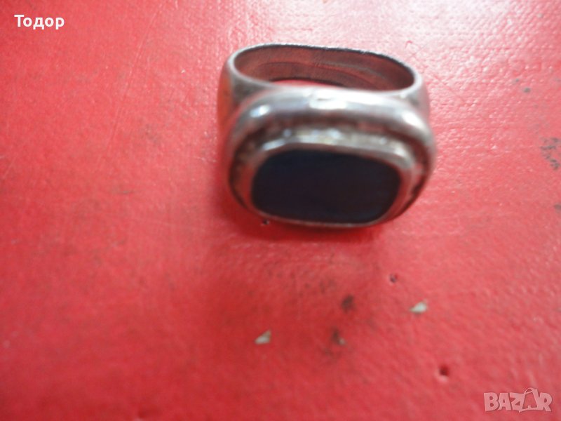 Страхотен пръстен с камък 2, снимка 1