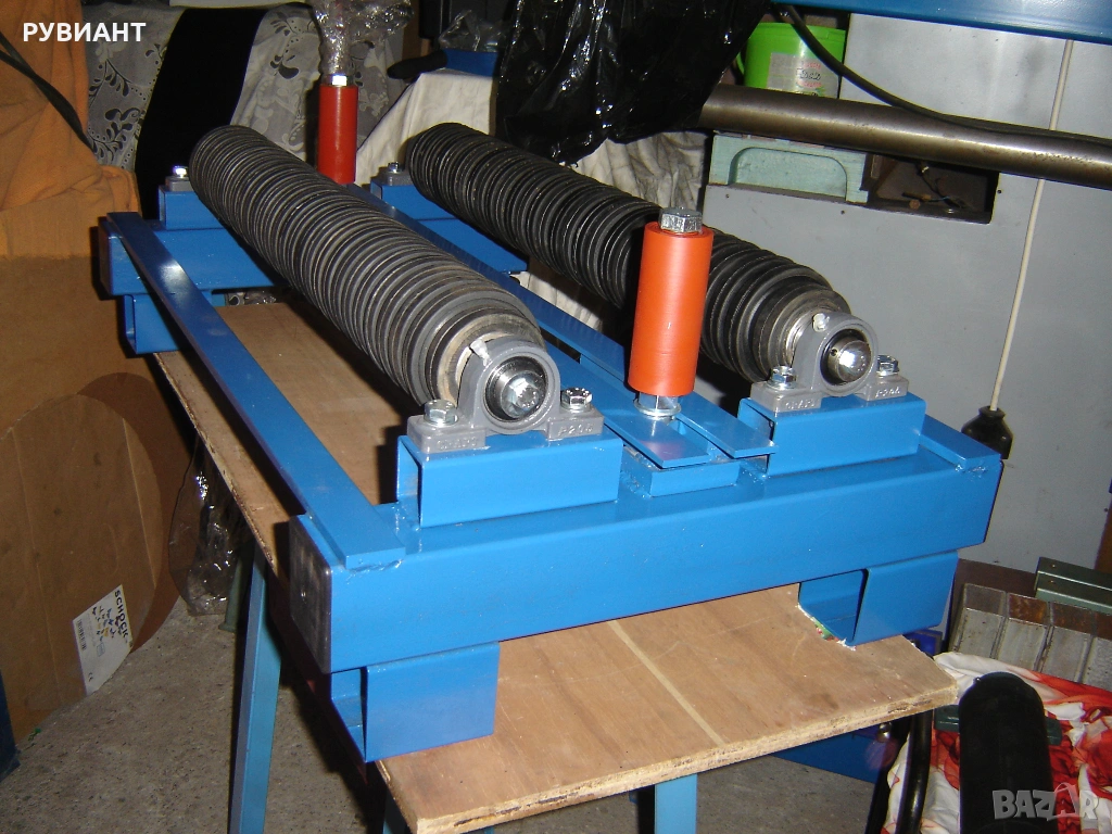 Размоталка за ламарина от руло -400мм.  до 180кг., снимка 1