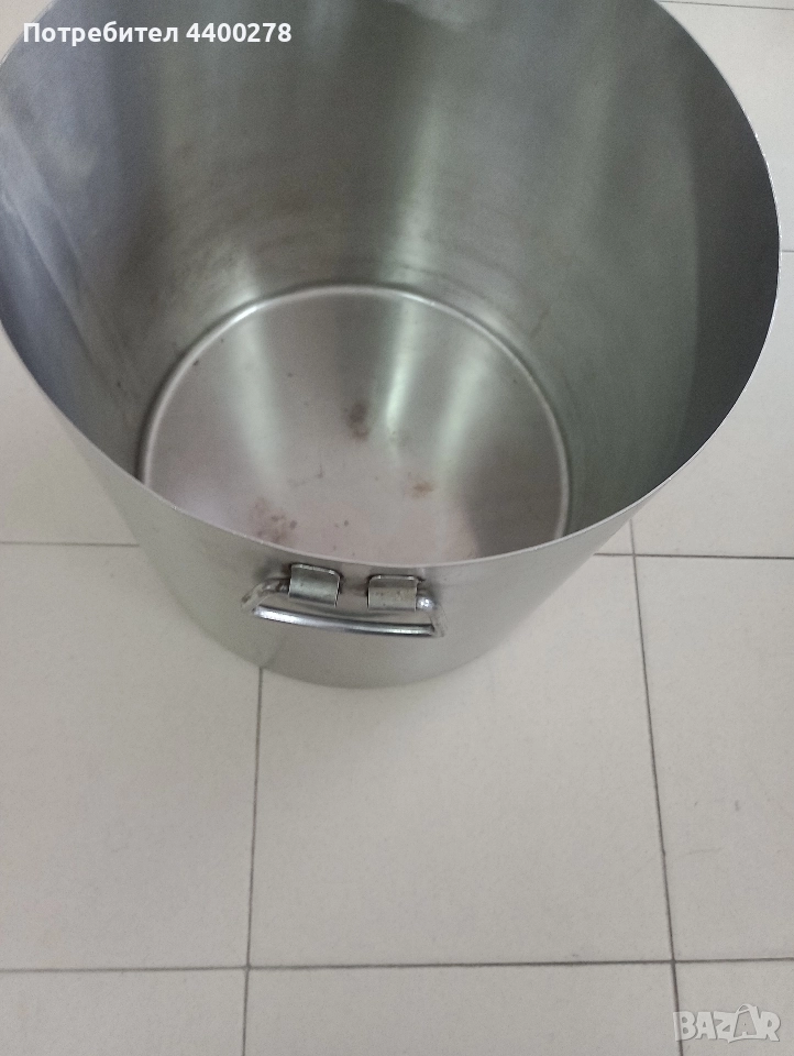 Продавам хромникелов казан , снимка 1