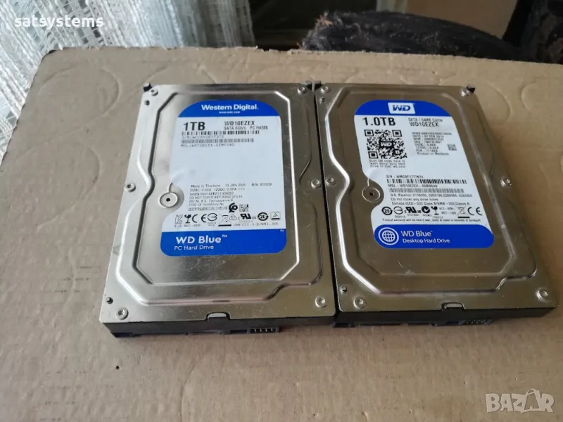 Хард диск Western Digital Caviar Blue WDC WD10EZEX 1TB SATA 6.0Gb/s , снимка 1