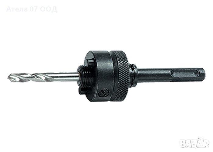 Опашка SDS PLUS с центриращо свредло за боркорони Bimetal, до 30 mm, снимка 1