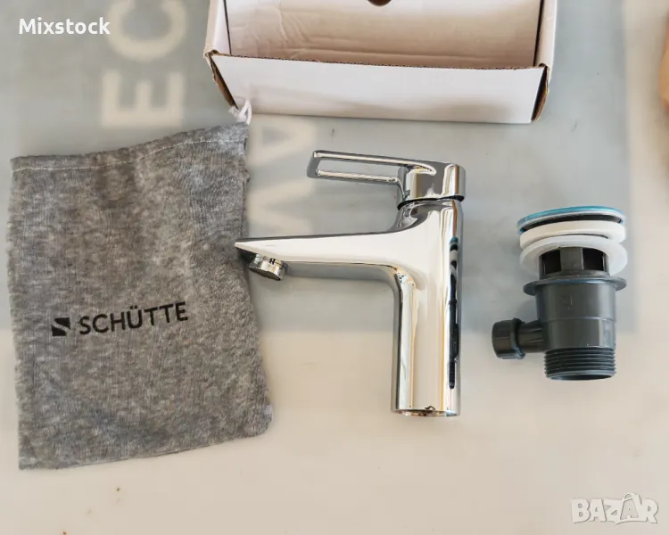 Schütte смесител за умивалник “Derby” хром, снимка 1