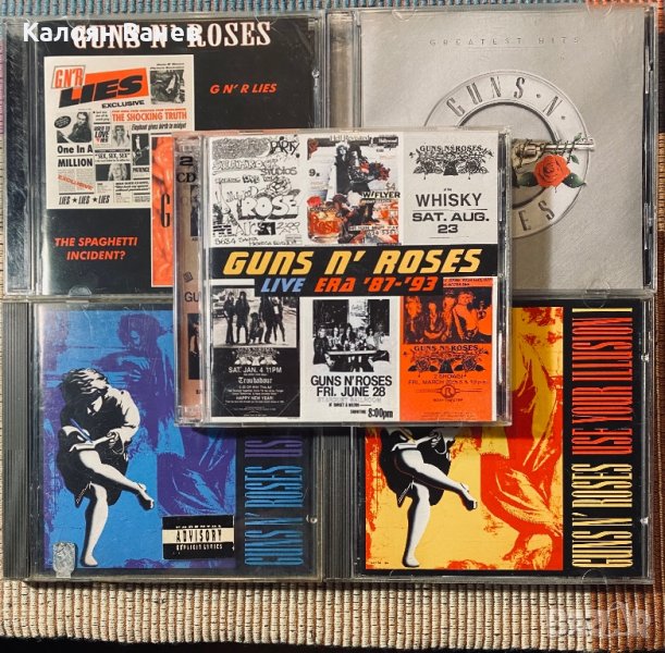 GUNS N ‘ ROSES-cd, снимка 1