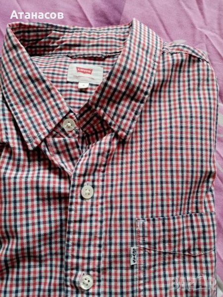 LEVIS Оригинална Унисекс карирана риза, снимка 1