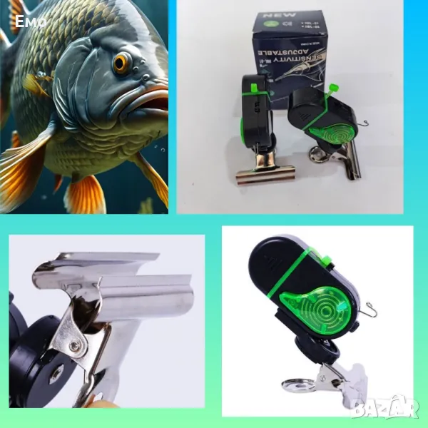 Електронен звънец-сигнализатор за въдица, снимка 1