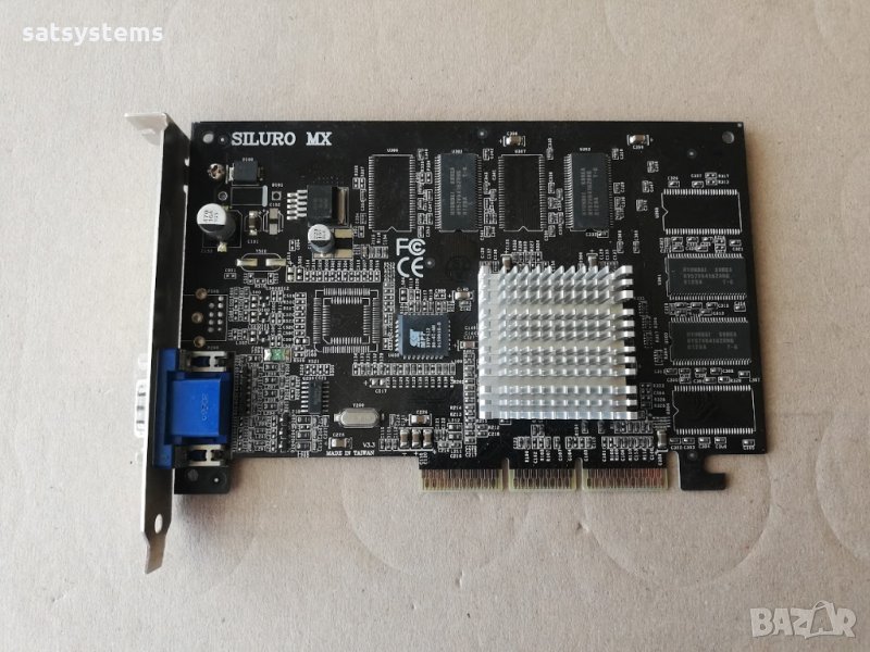 Видео карта NVidia GeForce 2 Abit Siluro MX200 32MB SDR 64bit AGP, снимка 1