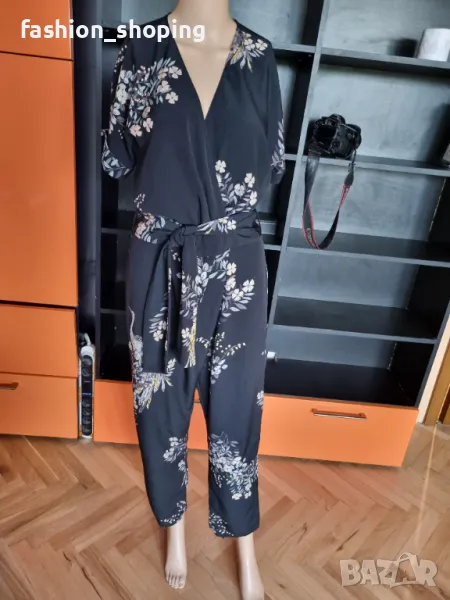 Дамски гащеризон тип кимоно Zara, размер М, снимка 1