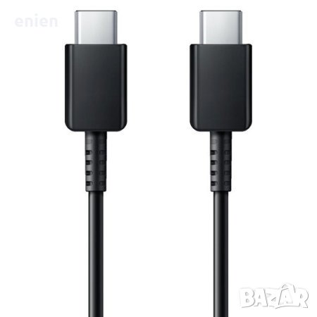 USB-C към USB-C кабел за Samsung S20 S21 A32 A42 A12 A21 и други, снимка 1
